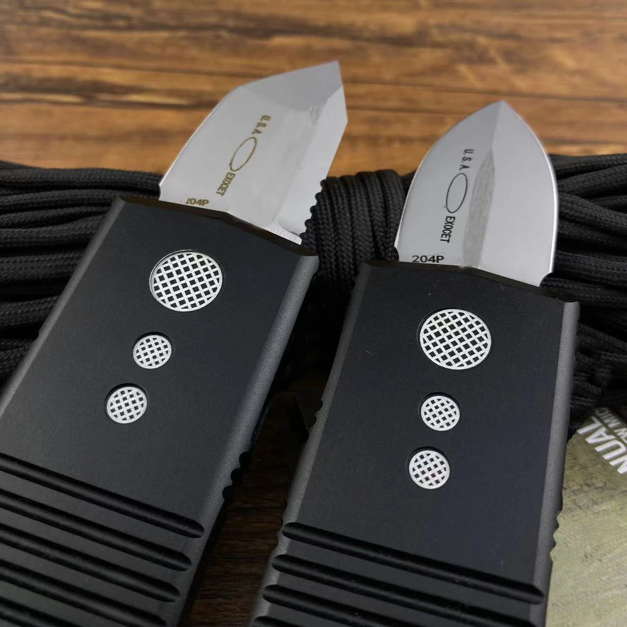MT Exocet Bounty Hunter Micro OTF Knife Blade