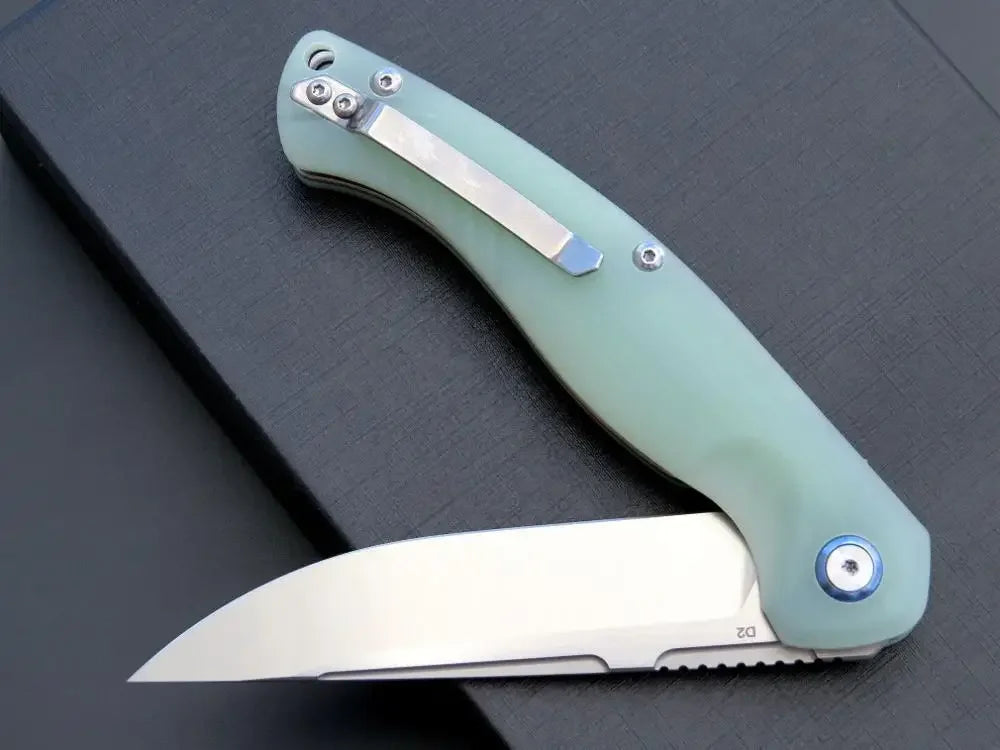 Eafengrow D2 Steel With G10 Handel, Folding Knife