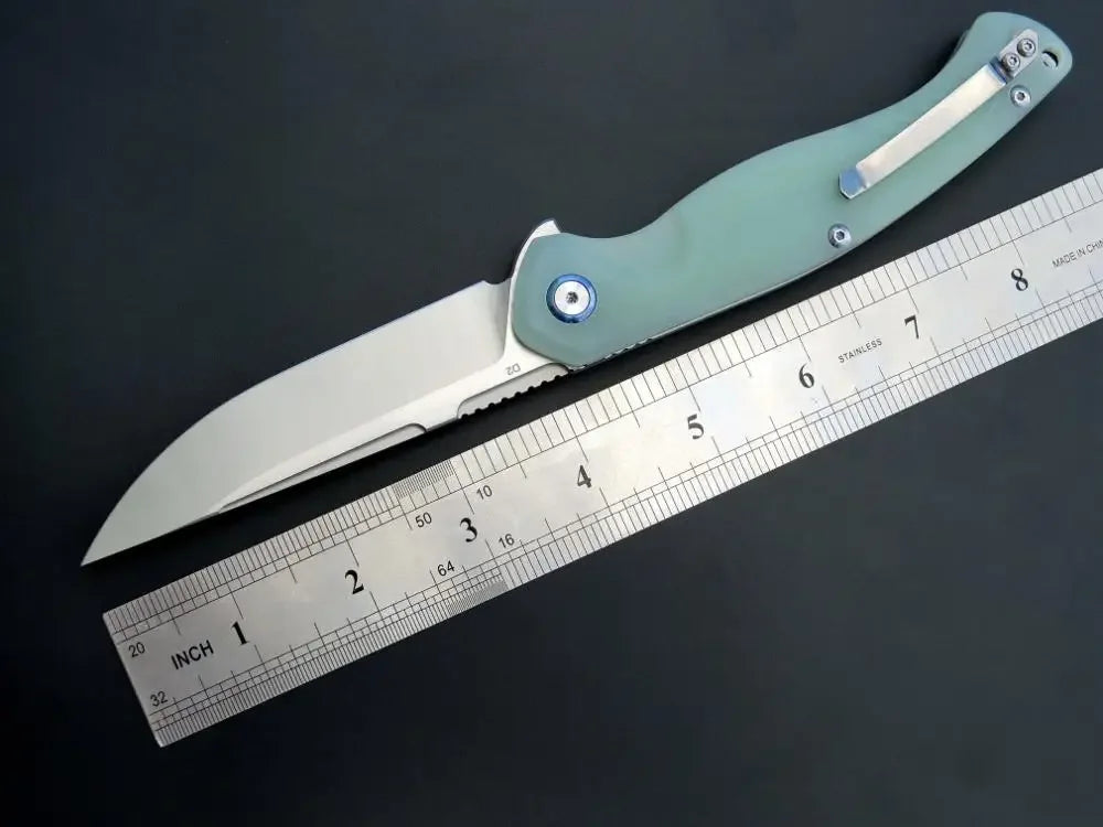 Eafengrow D2 Steel With G10 Handel, Folding Knife