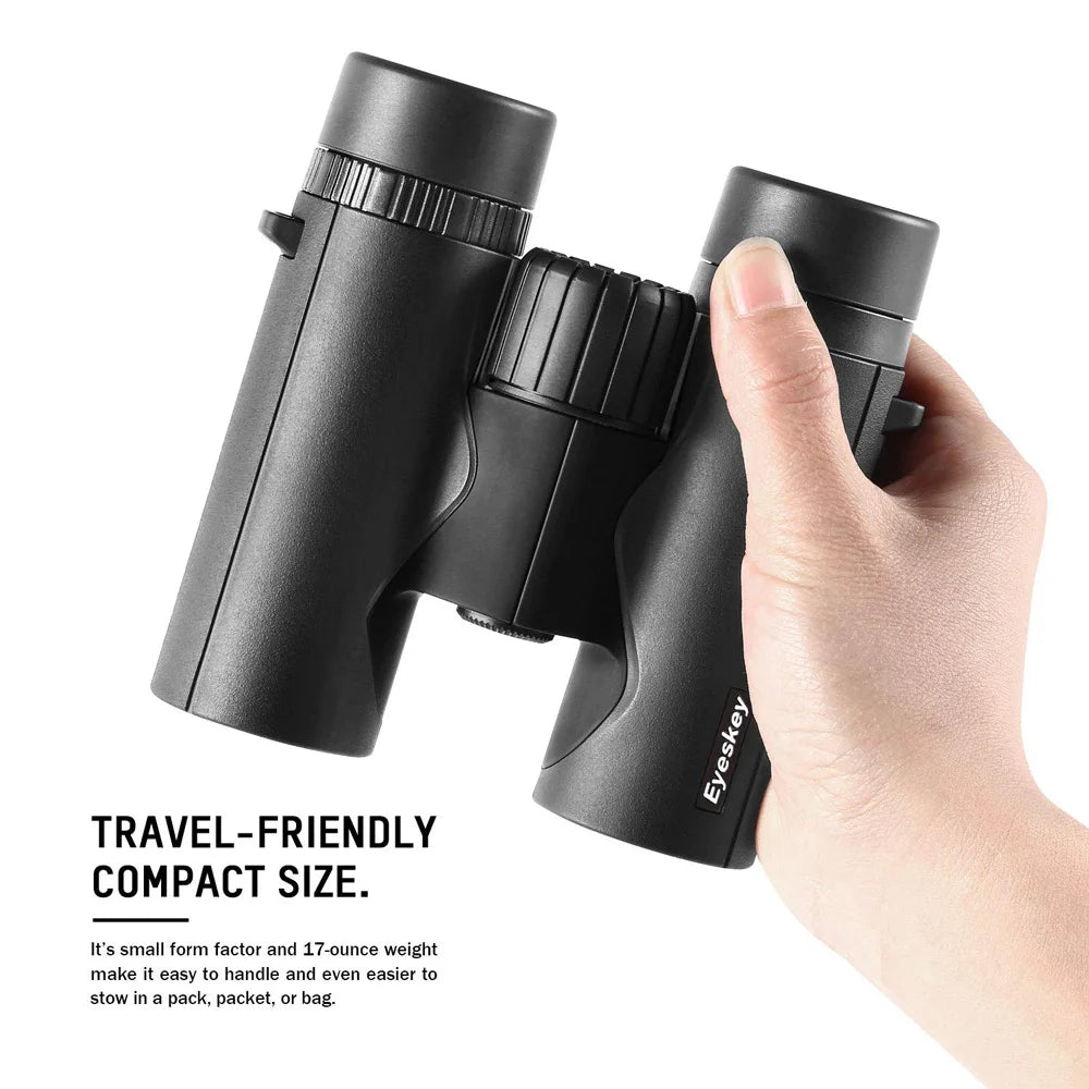 Eyeskey 8x32 Compact Binoculars, Waterproof