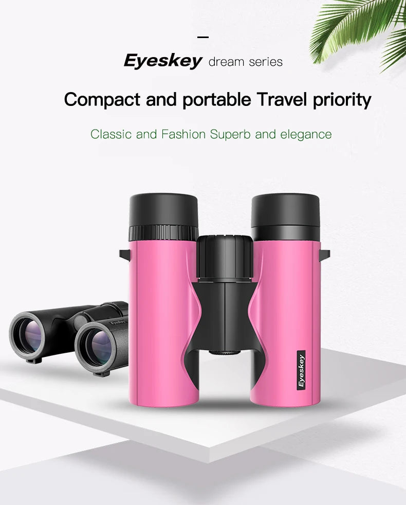 Eyeskey 8x32 Compact Binoculars, Waterproof