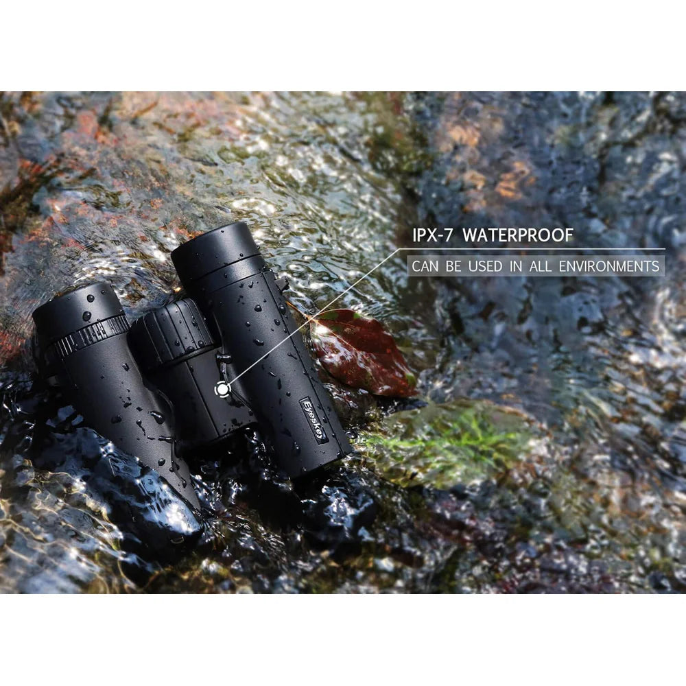 Eyeskey 8x32 Compact Binoculars, Waterproof