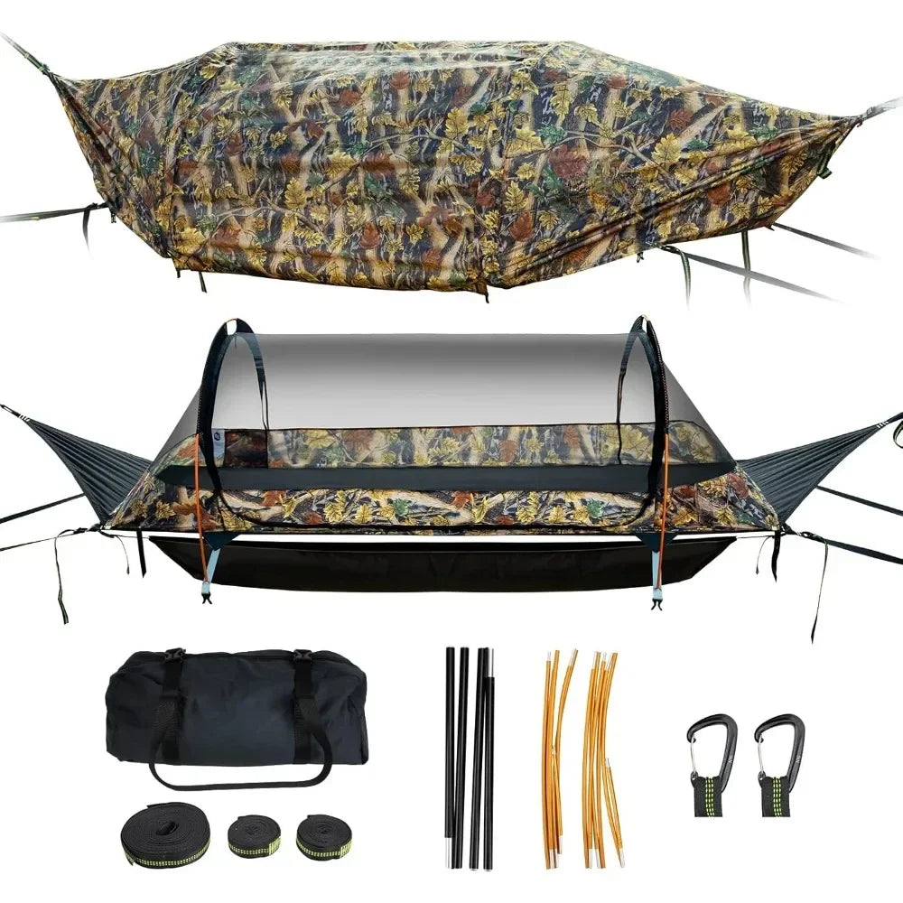 Lay Flat Hammock Tent with Mosquito