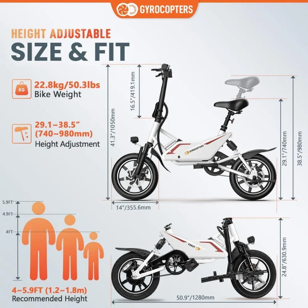 GYROCOPTERS 350W E-Bike