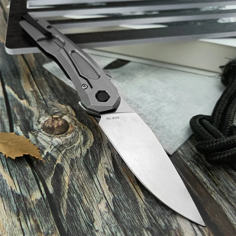 MagnaCut Flipper Blade Pocket Knife D2 Steel