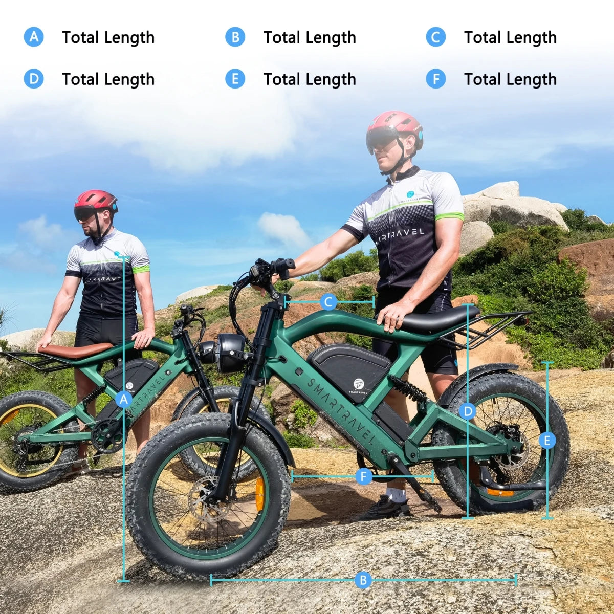 SMARTRAVEL ZM22 1200W E-Bike