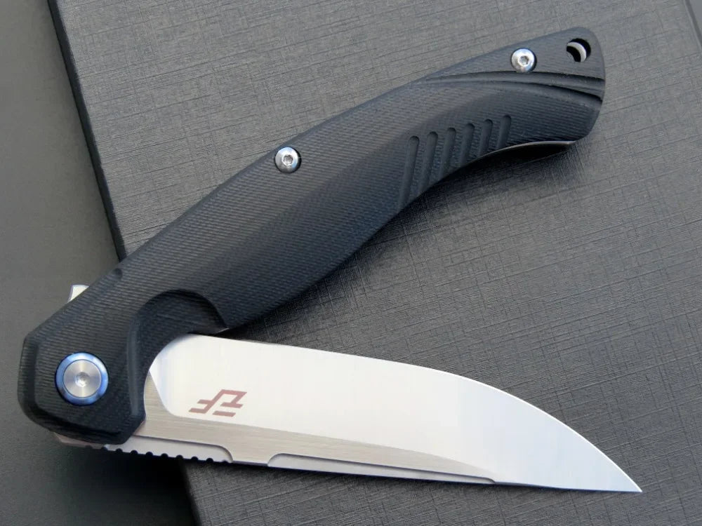 Eafengrow  D2 Steel With G10 Handel, Folding Knife