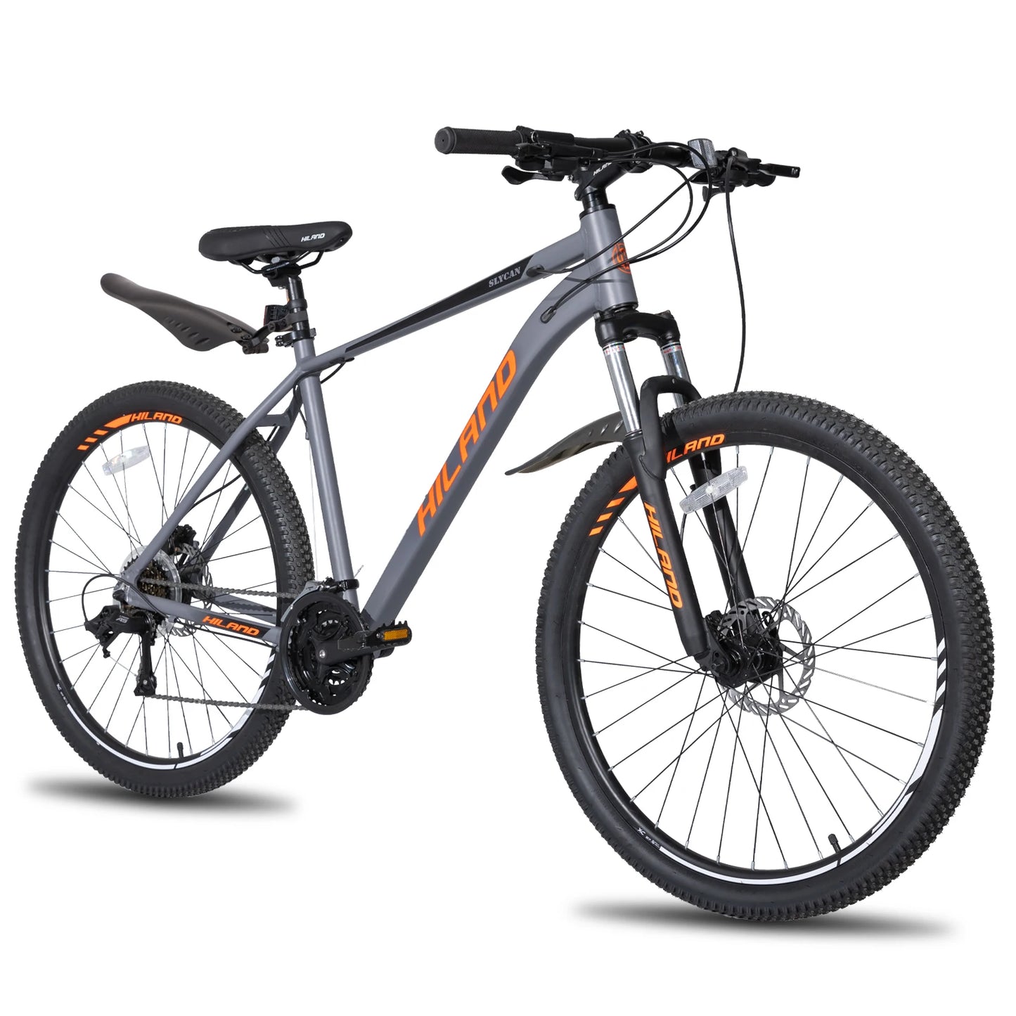 Hiland Mountain Bike, Aluminum, 27 Speed