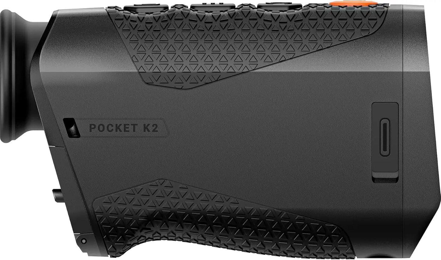 RIX Pocket K2 Portable Thermal Monocular for Hunting, 256x192 (50Hz), Wi-Fi, Handheld Night Vision Monocular