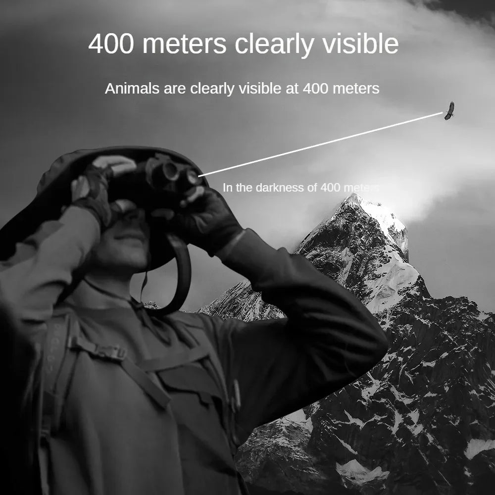 NV8160 8x Digital Night Vision Binoculars HD 1080P Infrared Head Mount Hunting Telescope 400m Surveillance Equipment