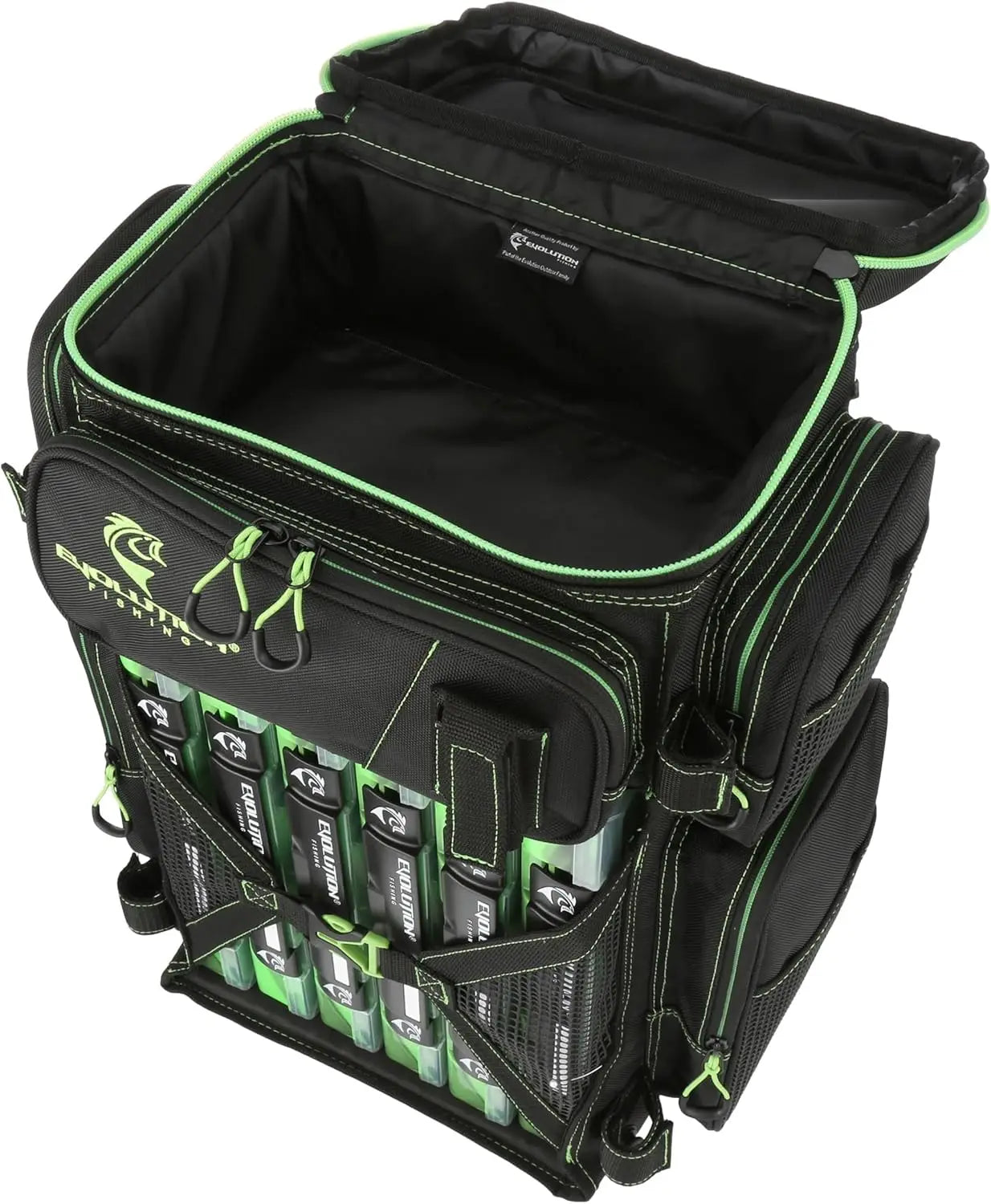 Drift Series 3700 Tackle Backpack with Rod Holders & QuikLatch Trays