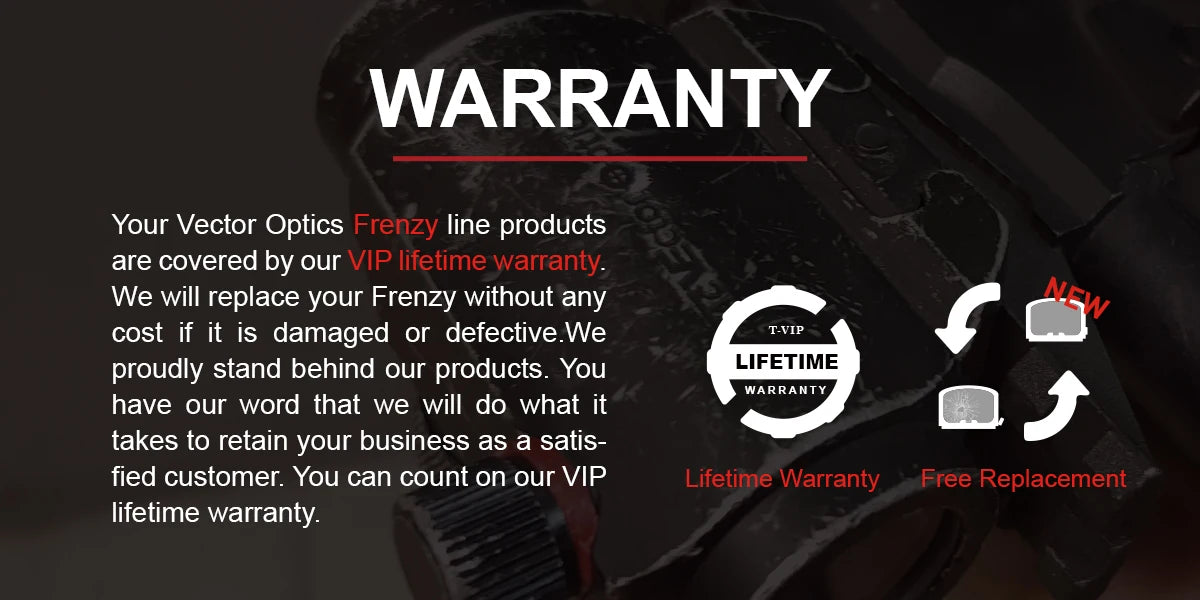 Vector Optics Frenzy 1x22x26 MOS Multi Reticles Pistol Red Dot Sight IP67 Waterproof&Auto Shut-off Fit MOJ 9mm 12GA Glock 17 19