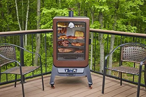 Pit Boss Grills 77550 5.5 Pellet Smoker, 850 sq inch, Copper