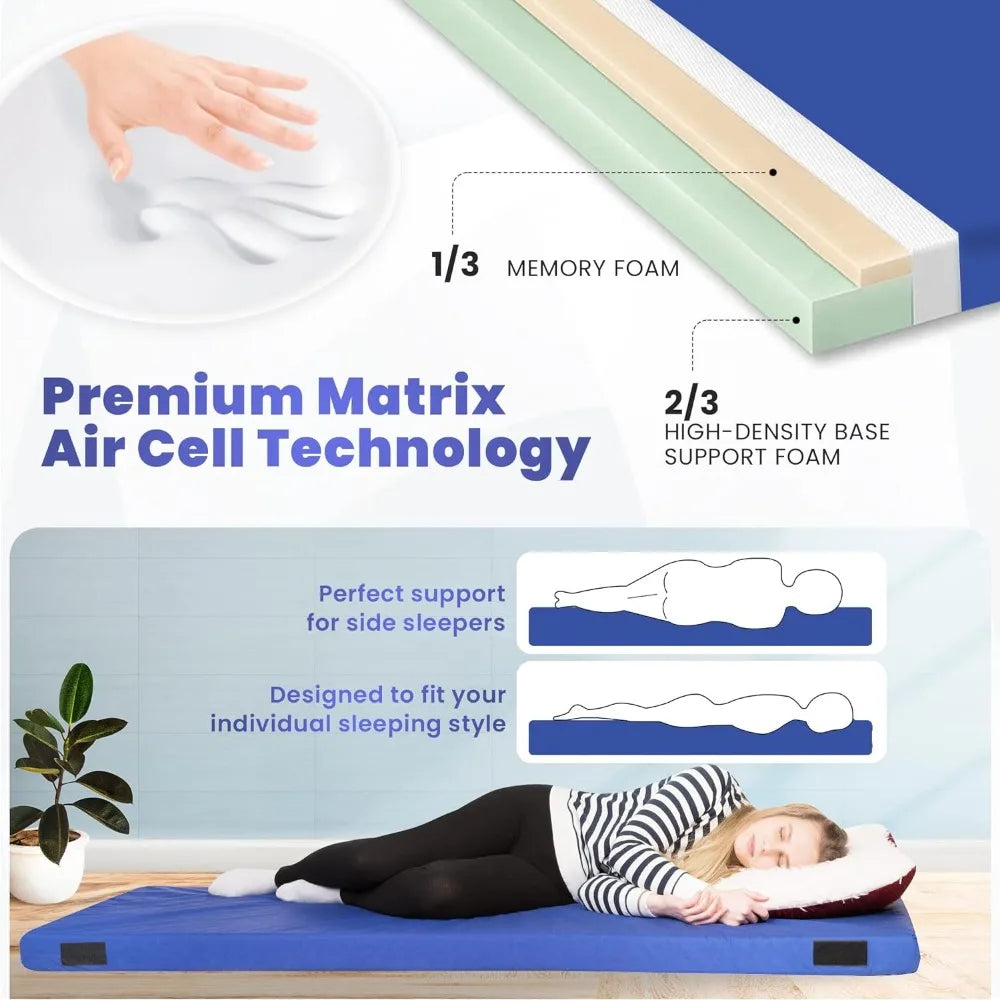 Matrix Comfort-Cell Memory Foam Camping Mattress