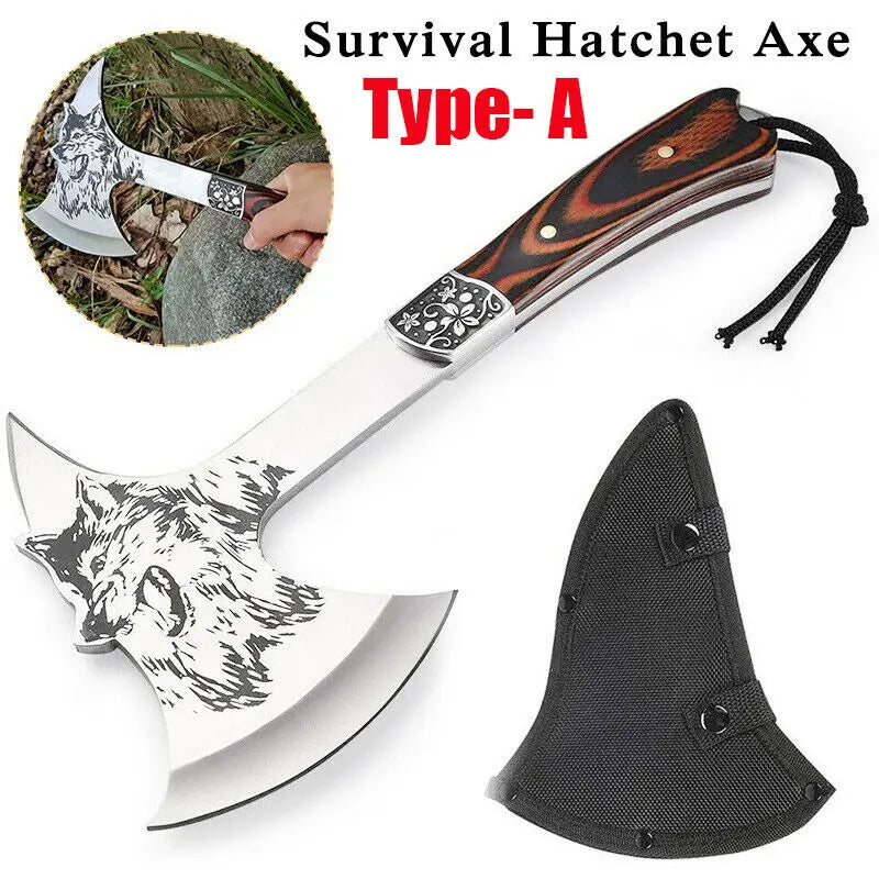 Survival Camping Foldable Axe Multi Tool Kit