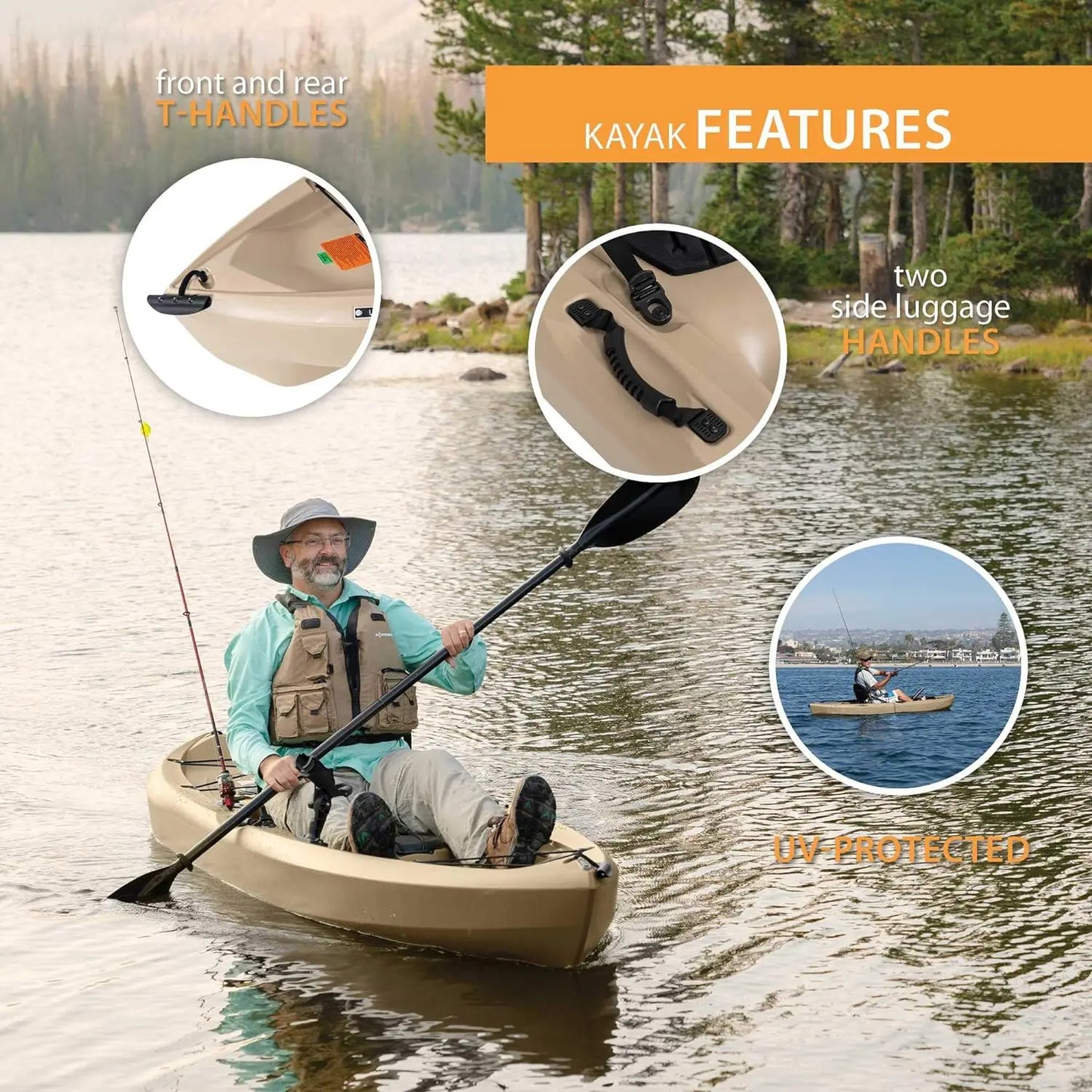 Lifetime Tamarack Angler 100 Fishing Kayak