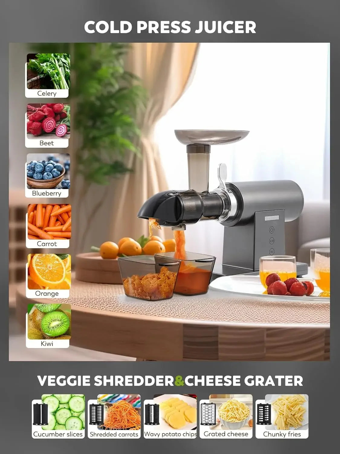 Meat Grinder Electric 3200W Meat Mincer Chopper Machine Multifunctional with Cutting Blade 3 Grinding Plates 3 Sausage Stuffers Kubbe Kit Juicer Cheese Grater Veggie Shredder