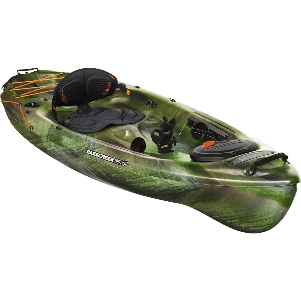 Pelican Sit-on-top Fishing Kayak Kayak 10 Feet Lightweight one Person Kayak Perfect for Fishing