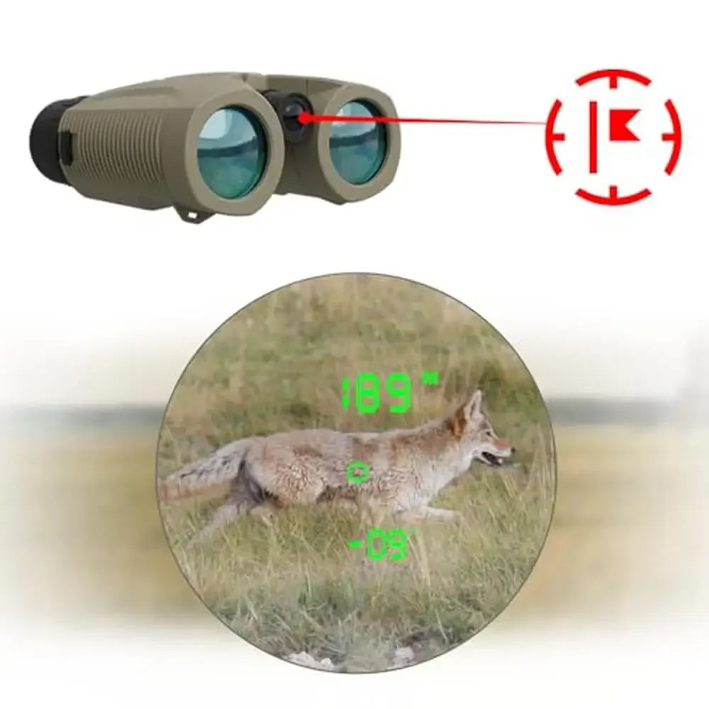 3000m Advanced Laser Ballistics Binocular Rangefinder w/Bluetooth