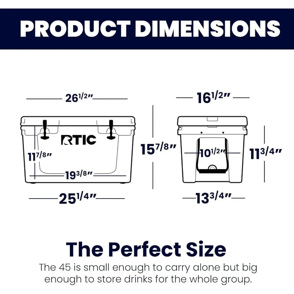 RTIC 45 QT Ultra-Tough Hard Insulated Cooler