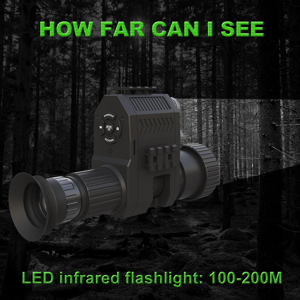 Night Vision Telescope, LED, Infrared, 720P