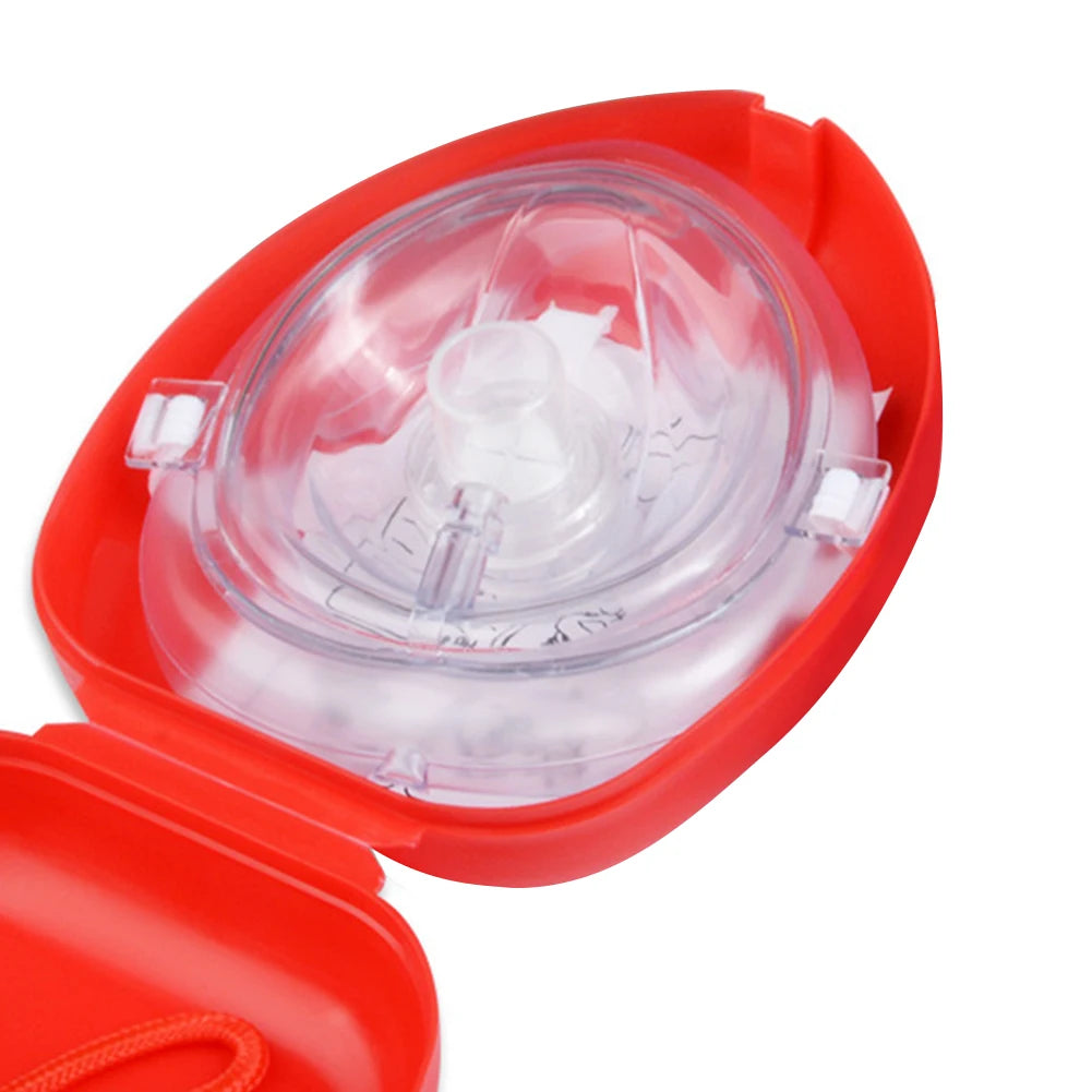 First Aid CPR Mask Resuscitator One-Way Valve