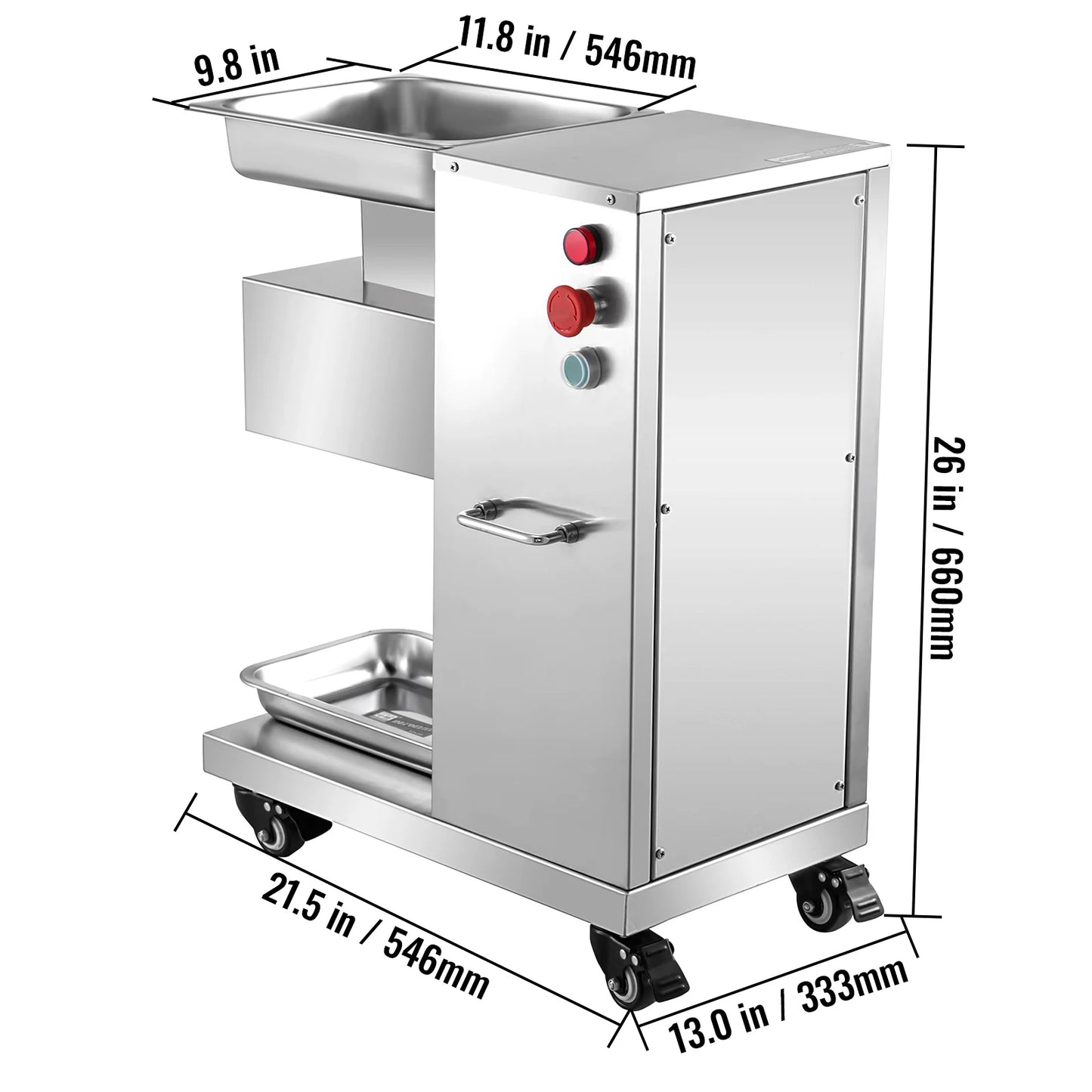 VEVOR 110V Commercial Meat Cutter