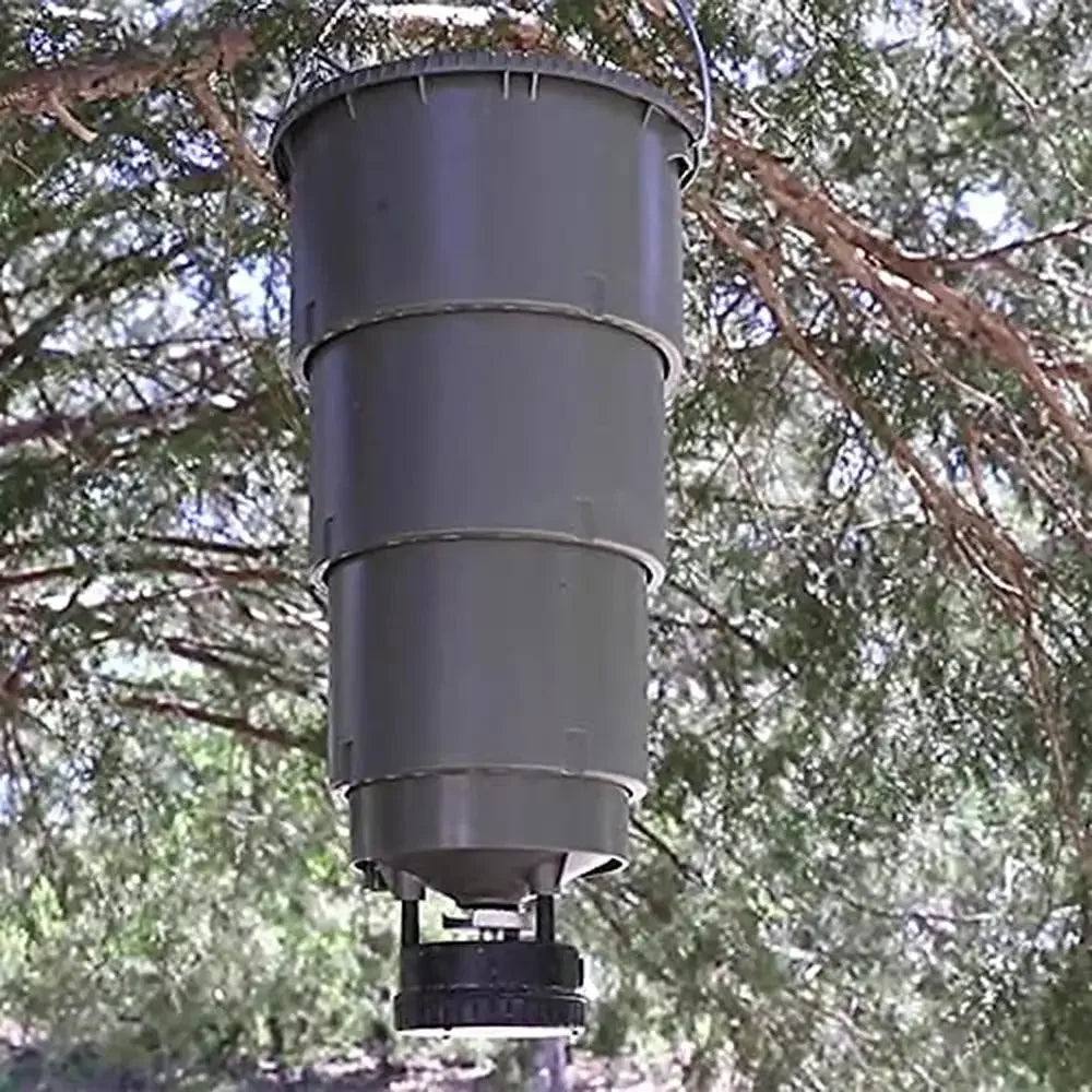 Moultrie All-In-One Hanging Deer Feeder | 5-Gallon | Collapsible Bucket | Digital Timer