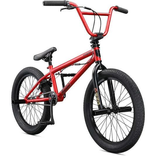 Mongoose Legion Freestyle BMX Bike, Intermediate Rider, Boys and Girls Bikes, 20-Inch Wheels, Hi-Ten Steel Frame