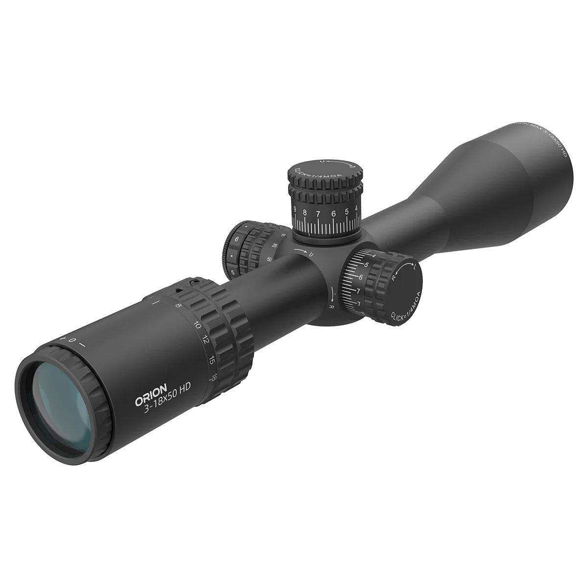 Vector Optics Orion 3-18x50 SFP Riflescope With Adjustment Range& Zero Stop Function