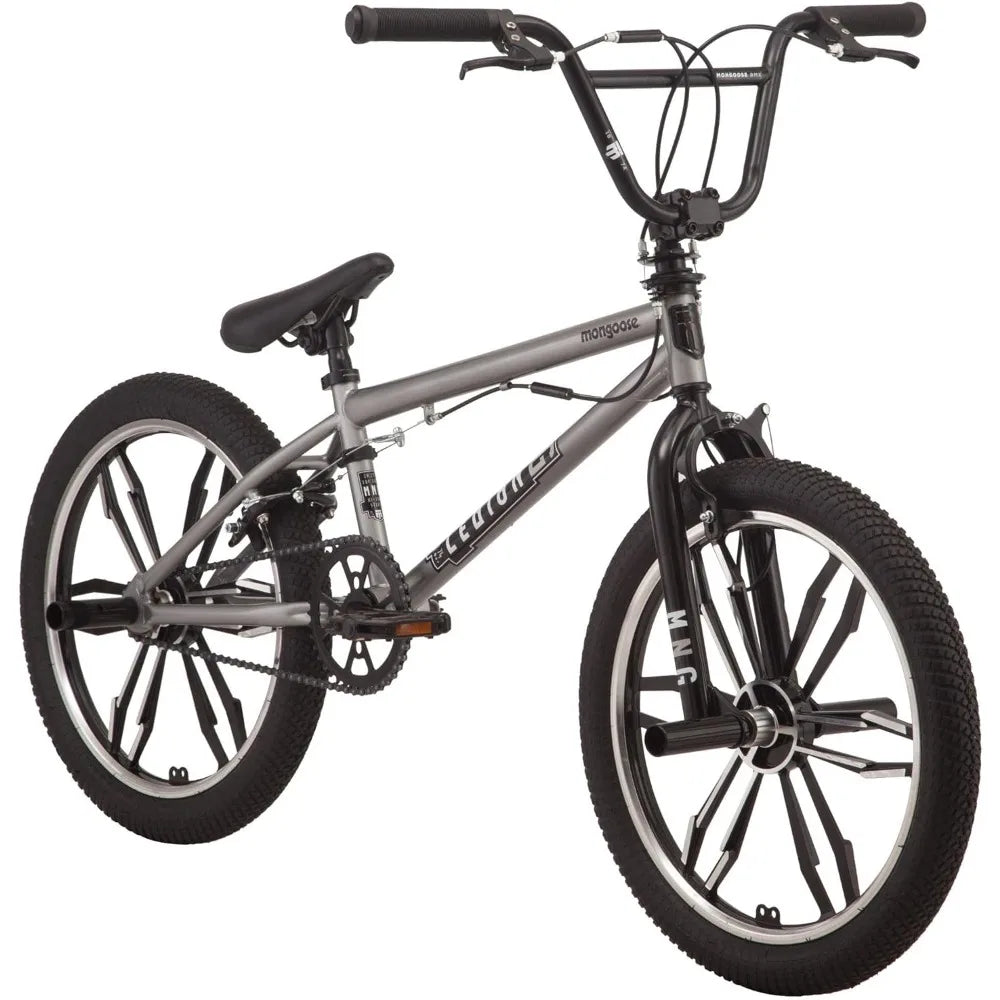 Mongoose Legion Kids Freestyle Sidewalk BMX Bike, Beginner Riders, Boys and Girls, 16-20-inch Wheels, Hi-Ten Steel Frame