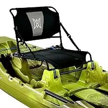 Fishing Kayak 11.5 FT Sit on Top  | Fold Away Lawn Chair Seat | 4 Rod Holders | Integrated Tackle Trays