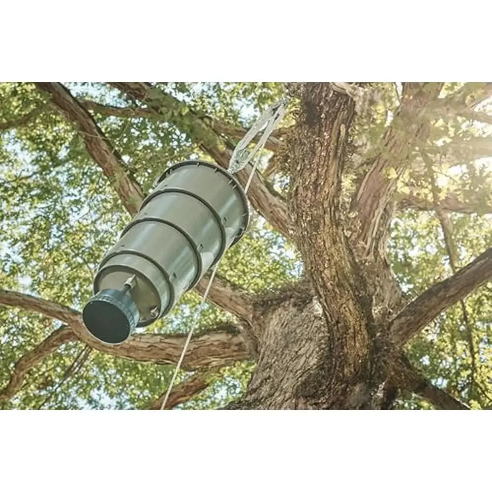 Moultrie All-In-One Hanging Deer Feeder | 5-Gallon | Collapsible Bucket | Digital Timer