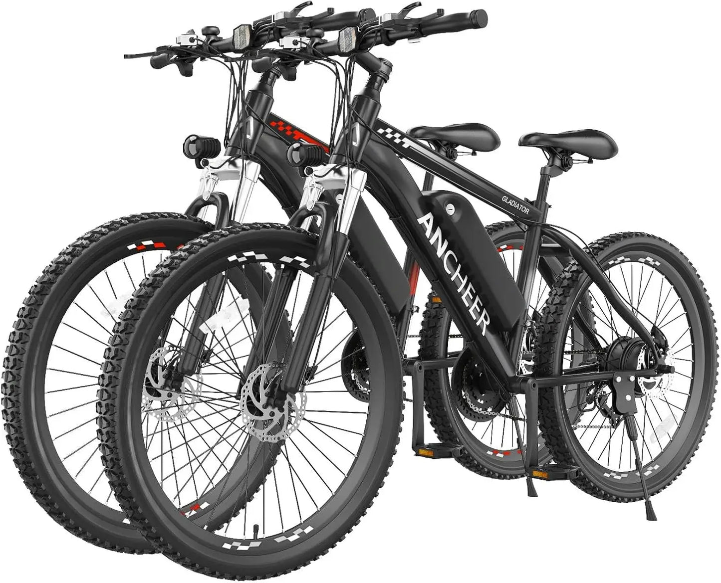 ANCHEER 500W 26" Electric Bike for Adults, [Peak 750W], 48V 10.4Ah Battery, Up to 55 Miles, 3H Fast Charge, Electric Mountain Bike, 2.1" eMTB Tire, 21 Speed, 22MPH Adults Electric Bicycle