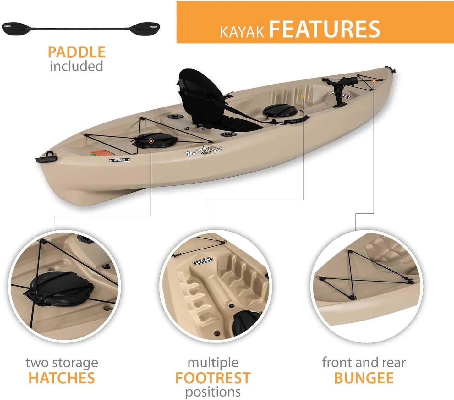 Lifetime Tamarack Angler 100 Fishing Kayak