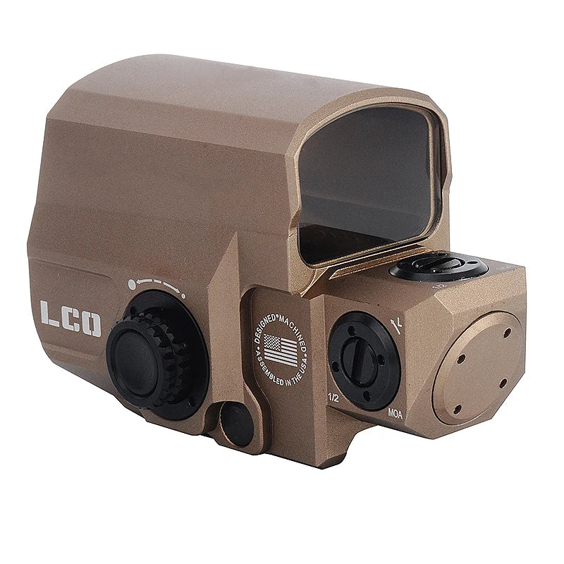 LCO Red Dot Holographic Reflex Sight Fit All 20mm Rail Mount Outdoor Hunting Scope Rifle Collimator Sights