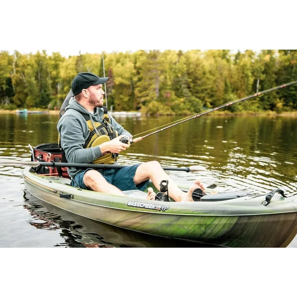 Pelican Sit-on-top Fishing Kayak Kayak 10 Feet Lightweight one Person Kayak Perfect for Fishing