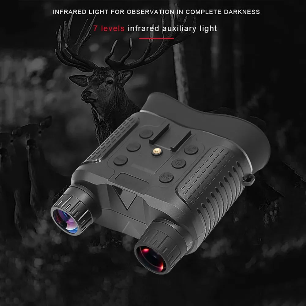 NV8160 8x Digital Night Vision Binoculars HD 1080P Infrared Head Mount Hunting Telescope 400m Surveillance Equipment